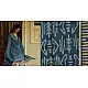 Indigo grounds ~ Batic Indigo * Chanderi Dupatta * 1 * { Organic Indigo }